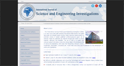 Desktop Screenshot of ijsei.com